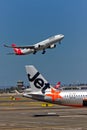 Qantas A330 takeoff